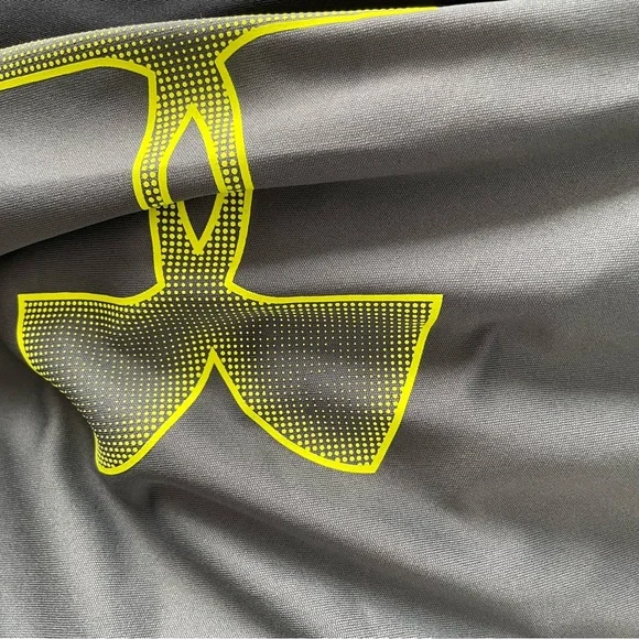 Under Armour Loose Fit Shorts Trio in Black, Gray, and Blue - Picture 9 of 10